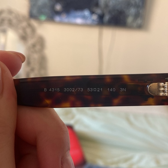 Burberry B4315 Dark Brown Tortoise shell sunglasses - Picture 6 of 6